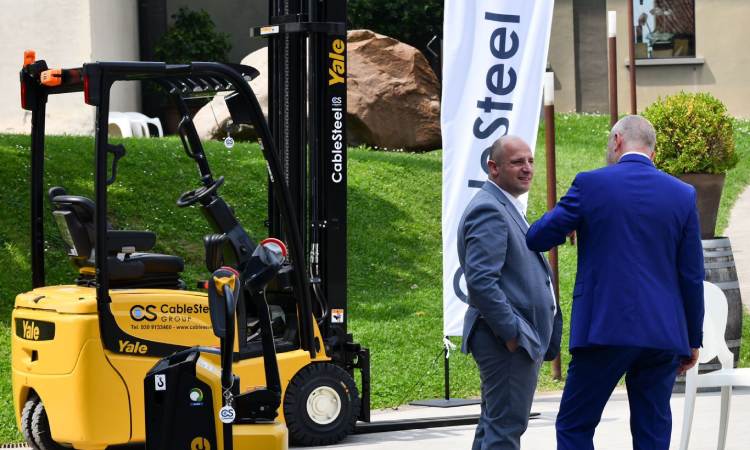 Cablesteel Group e Unicar-Yale presentano la forza dell&rsquo;offerta per l&rsquo;handling durante il Cablesteel Day